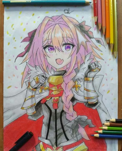 how to draw a femboy|Astolfo Drawing 